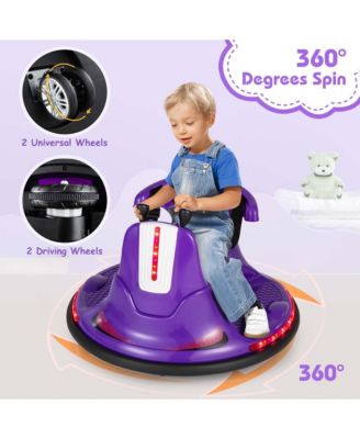 6V Bumper Car for Kids Toddlers Electric Ride On Car Vehicle