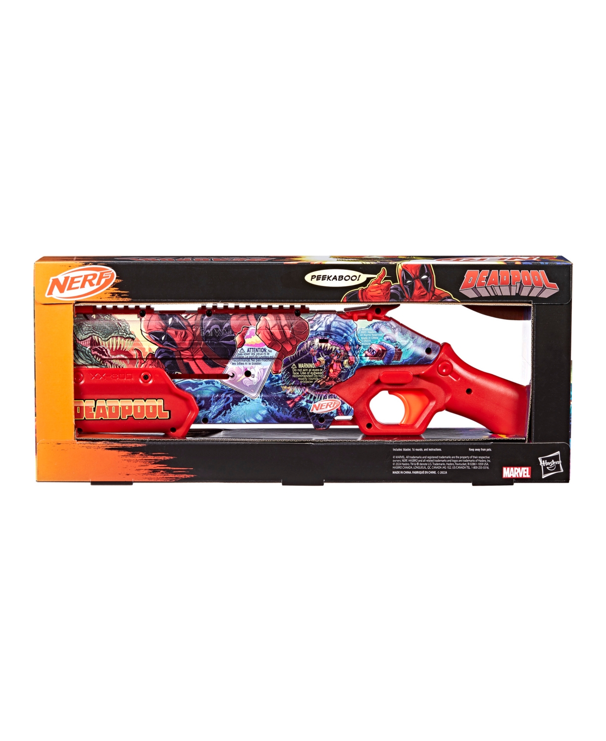 Nerf Marvel Deadpool Blaster In No Color