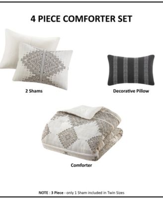 Ibiza 4-Pc. Comforter Set, Full/Queen