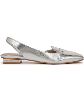 Teagan Square Toe Slingback Flats