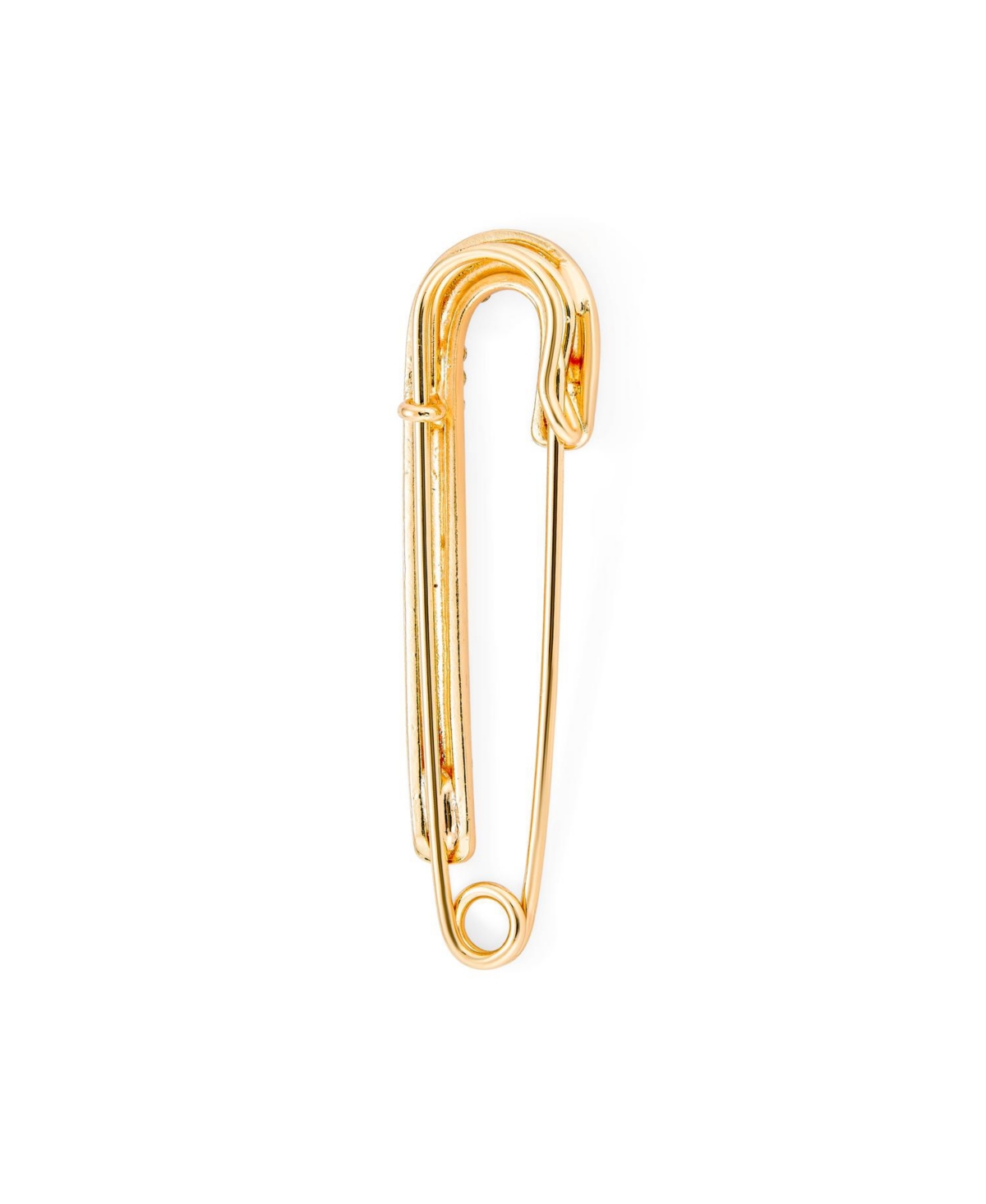 Bling Jewelry Fashion Statement Symbol Of Support Christmas Crystal Candy Cane Design Safety Pin Scarf Brooch Add Charms For Women Gold Plated 2