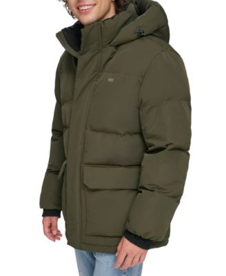 Men's Workwear Hooded Parka Jacket