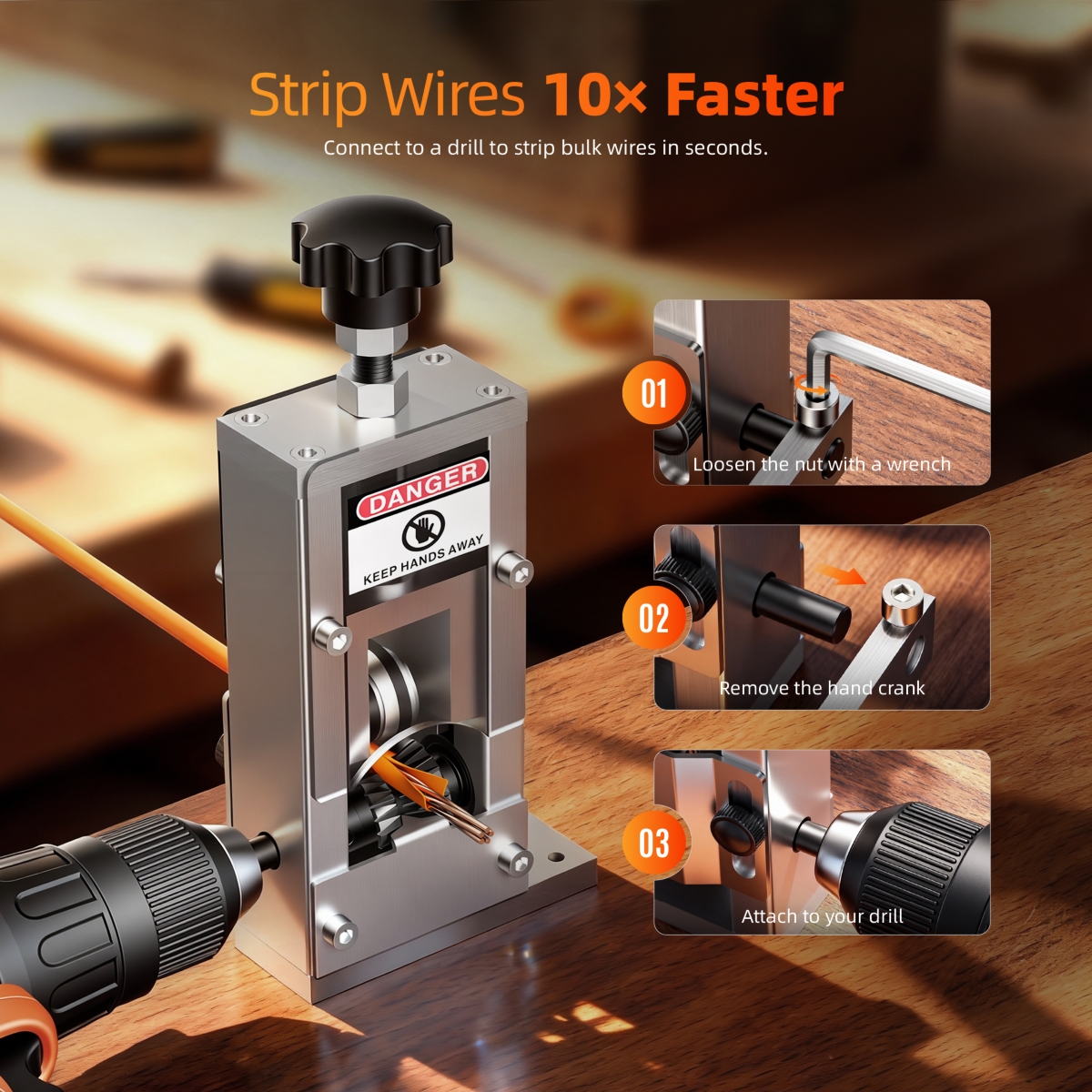 Skonyon 4 Step Boat Ladder with Pedal Handrail for Boat Yacht Dock