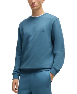 Hugo Boss - BOSS by  Men's Cotton-Terry Regular-Fit Sweatshirt