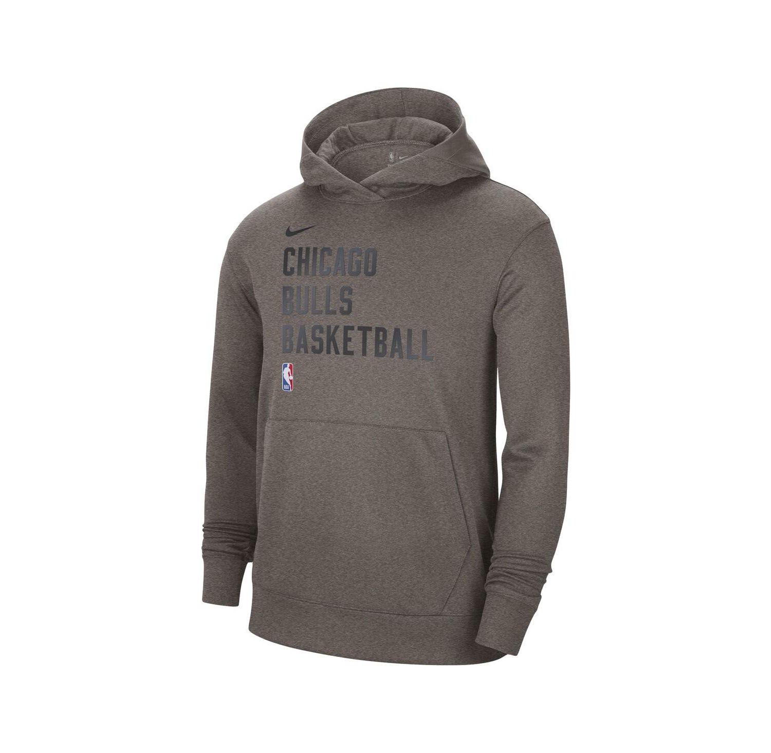 Men's and Women's Olive Chicago Bulls 2023/24 Performance Spotlight On-Court Practice Pullover Hoodie