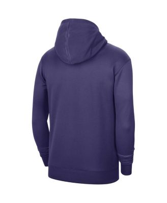 Men's and Women's Purple Phoenix Suns 2023/24 Performance Spotlight On-Court Practice Pullover Hoodie