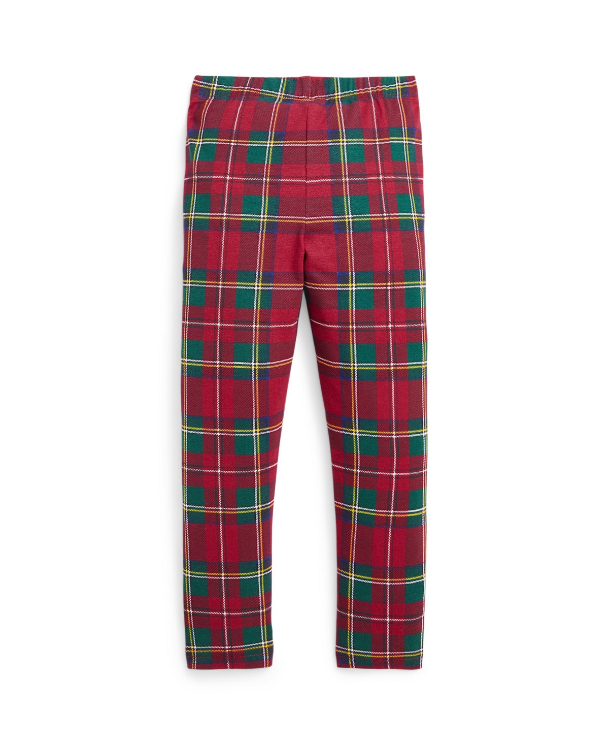 Polo Ralph Lauren Toddler and Little Girls Plaid Stretch Jersey Legging Pant