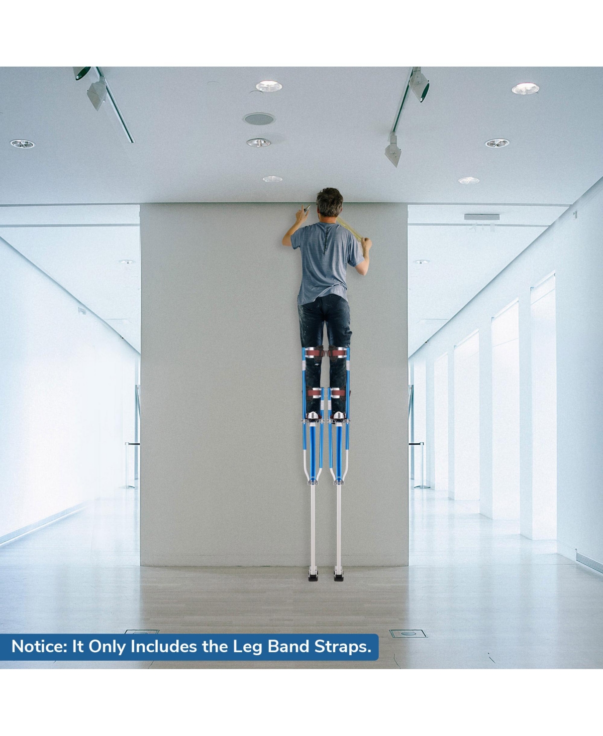 Yescom Stilts Leg Band Straps Adjustable Comfort Loop Replacement Accessory Kit 1 Pair YES0495