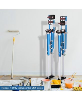 Drywall Stilt Replacement Part Repairs 1 Pair of Rubber Sole Floors Construction Ceiling Tool Kit Accessories