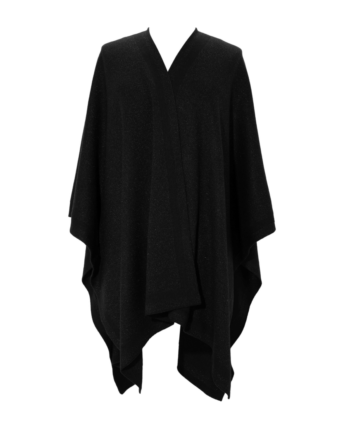 Ralph Lauren Sparkle Jet Setter Wrap In Black,gunmetal