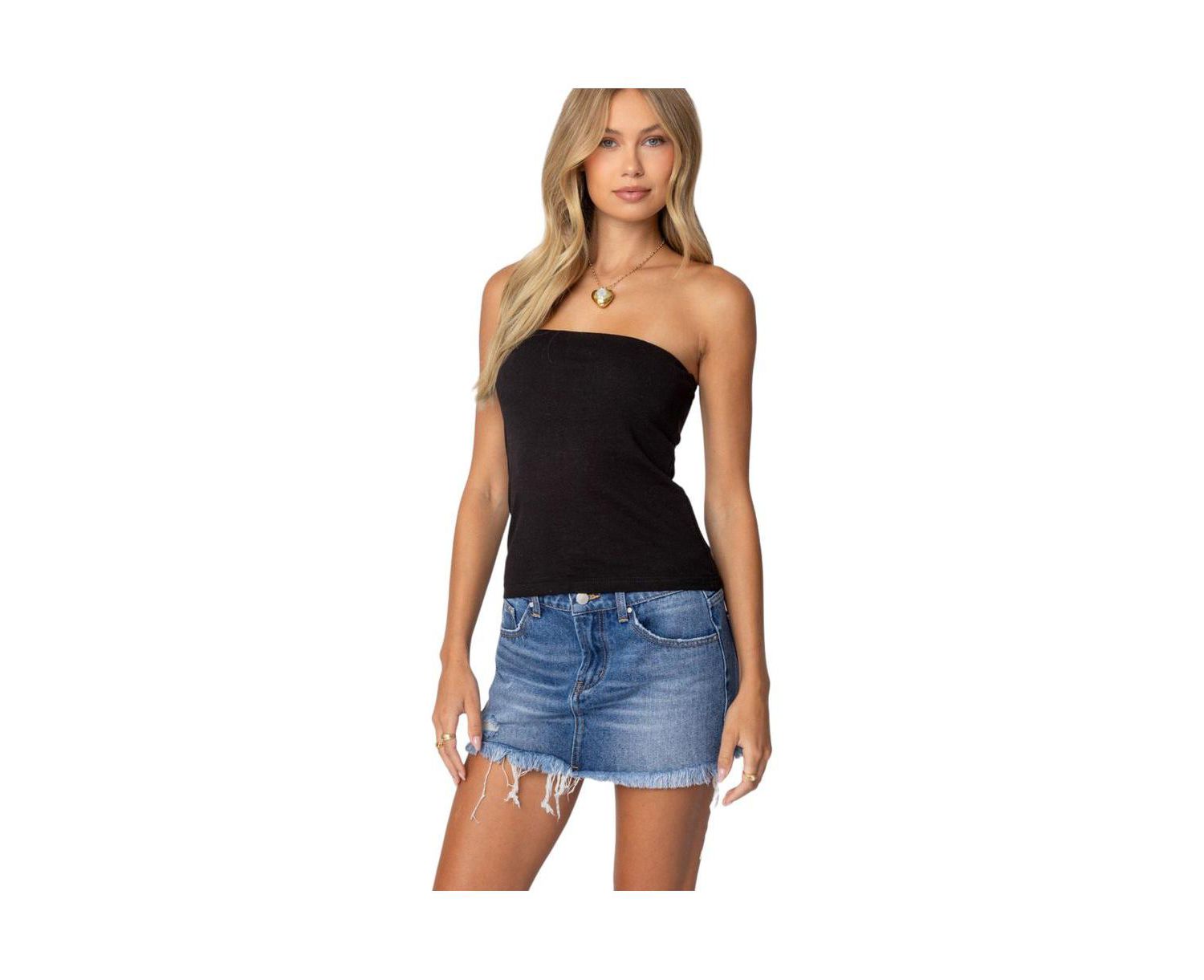 Women's Built In Bra Tube Top