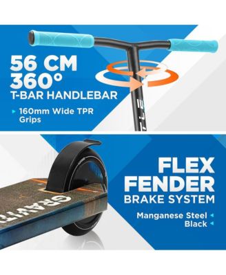 Lightweight Street Stunt Scooter - for Kids and Teens, Alloy Deck with High Impact Wheels, ABEC-9 Bearing, HIC System