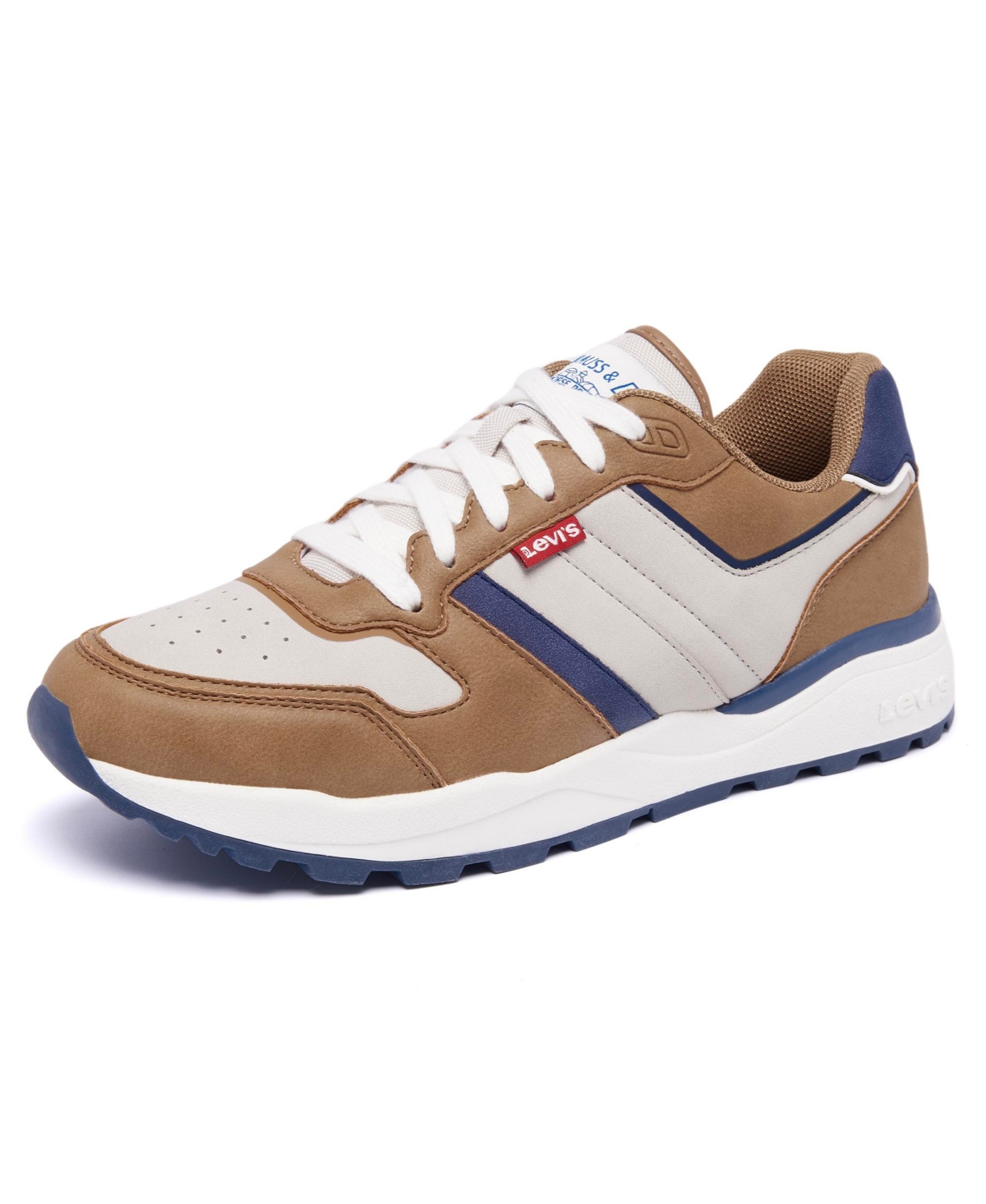 Levi's Men's Dash Sneaker -Tobacco/Blue