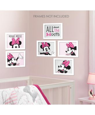 Disney Baby Minnie Mouse Unframed Nursery/Child Wall Art
