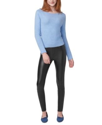 Women's Faux-Leather Leggings