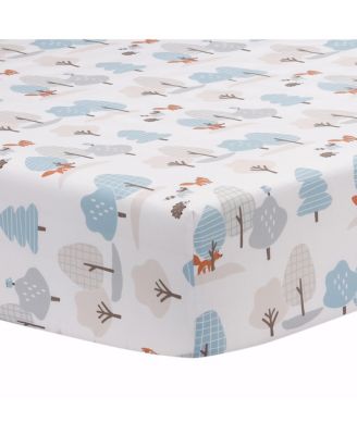 Sleepytime Bear Woodland 3-Pc Baby Nursery Crib Bedding Set