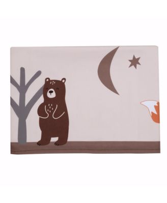 Sleepytime Bear Woodland 3-Pc Baby Nursery Crib Bedding Set