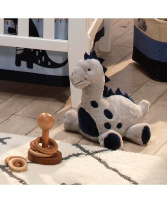 Baby Dino Blue/Gray Plush Dinosaur Stuffed Animal Toy Plushie- Spike