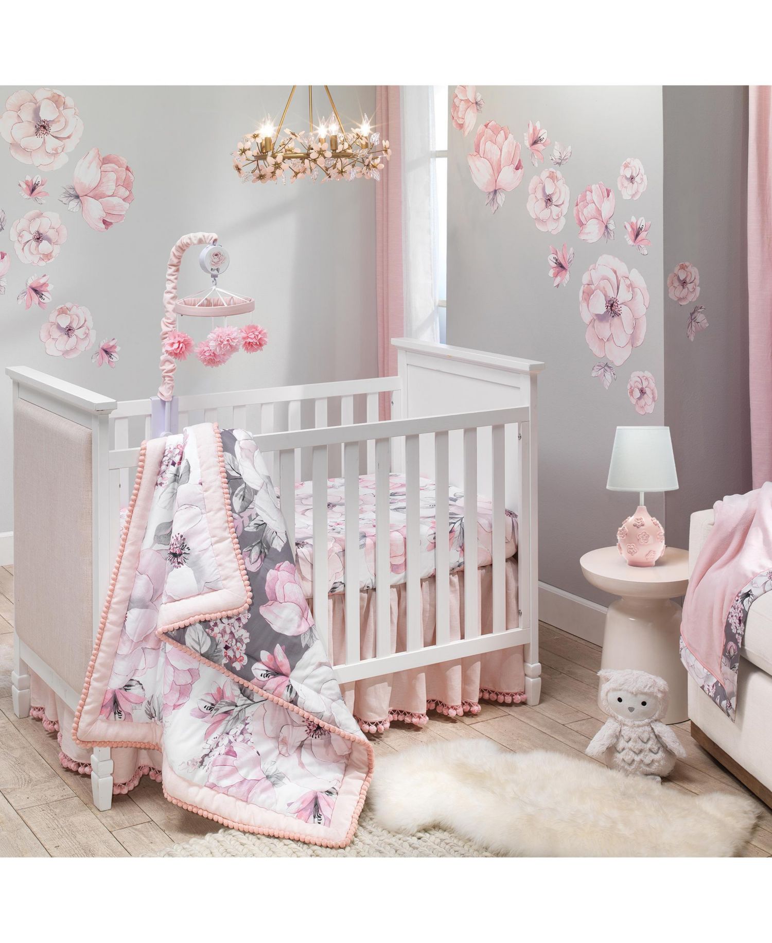 Signature Botanical Baby Musical Crib Mobile