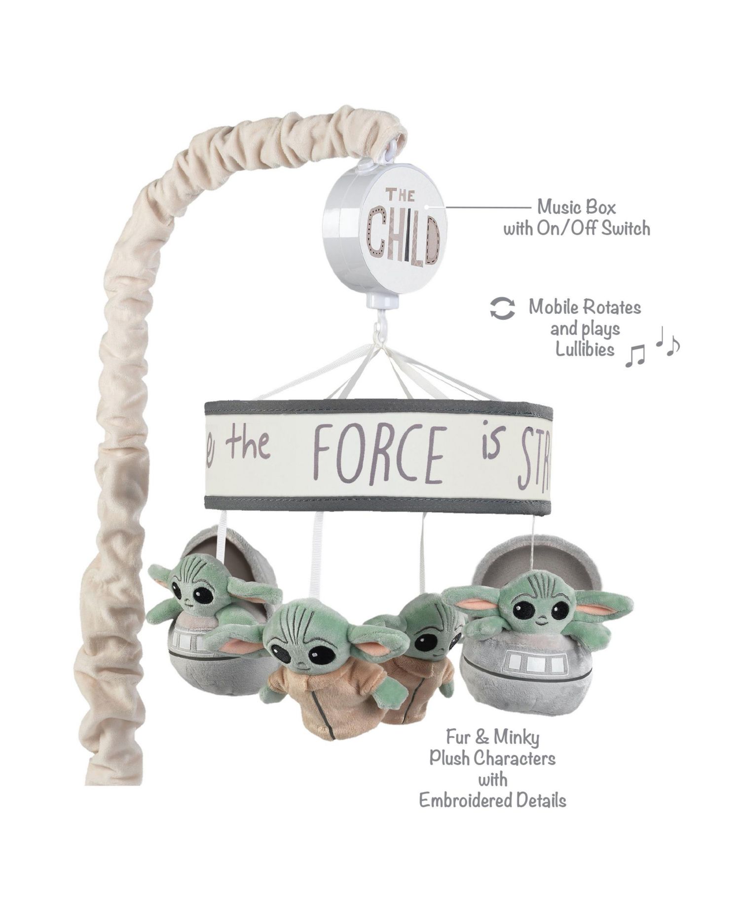 Star Wars The Child Musical Crib Mobile