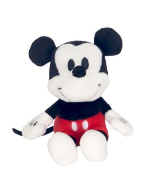 Disney Baby Mickey Mouse Muslin Swaddle Blanket & Plush Gift Set