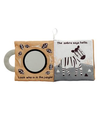 Jungle Story Developmental Soft Book & Lion Plush Toy Gift Set