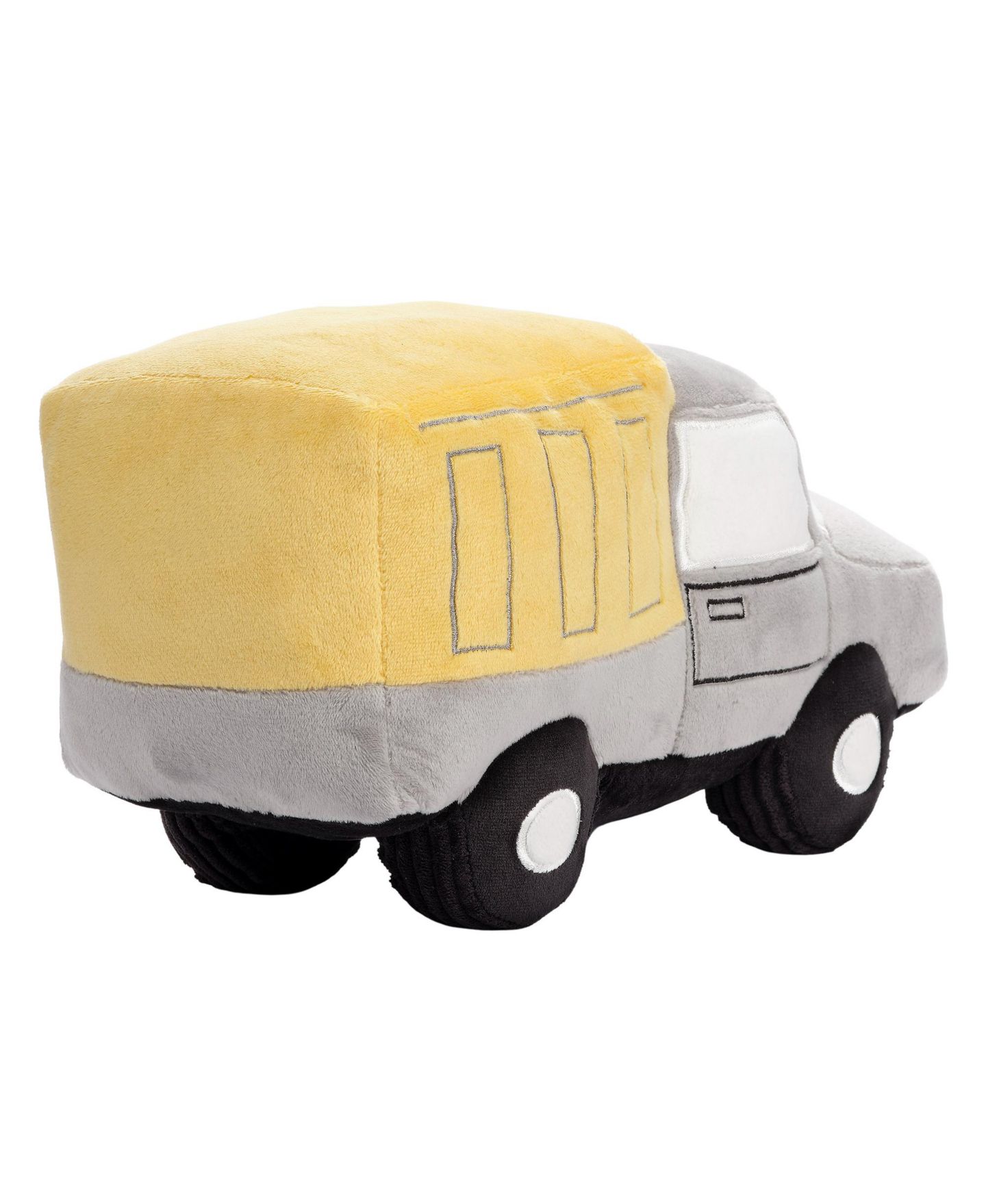 Детская мягкая игрушка Bedtime Originals Construction Zone Dump Truck 9.5" Plush, цвет: Жёлтый — фото 5