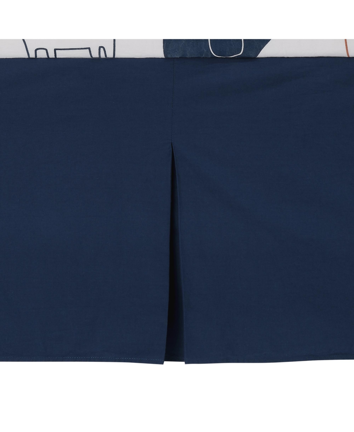 Lambs & Ivy Playful ElephantWhite Cotton 3-Piece Baby Bedding Set - Blue