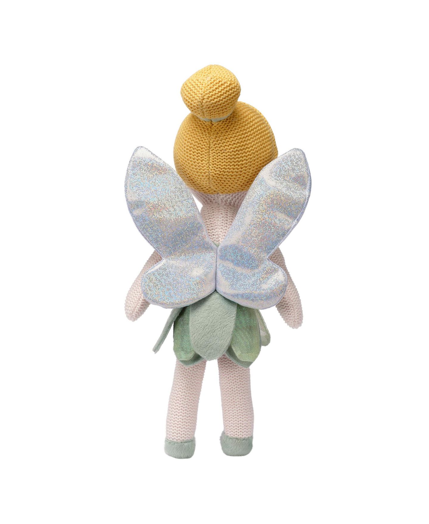 Детские куклы Bedtime Originals Disney Tinker Bell Luxury Knit Plush Fairy Stuffed Animal Toy, цвет: Зелёный — фото 5