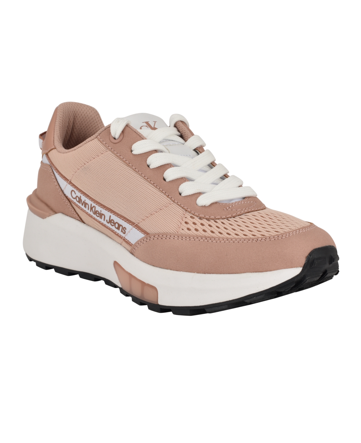 Calvin Klein Khalli Sneaker In Light Pink,white
