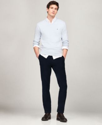 Men's Essential Solid V-Neck Sweater