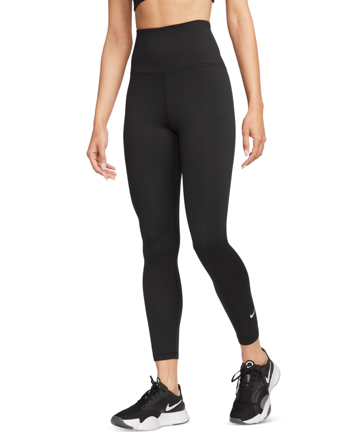 Nike Therma-fit One Women's High-Waist 7/8 Leggings -white