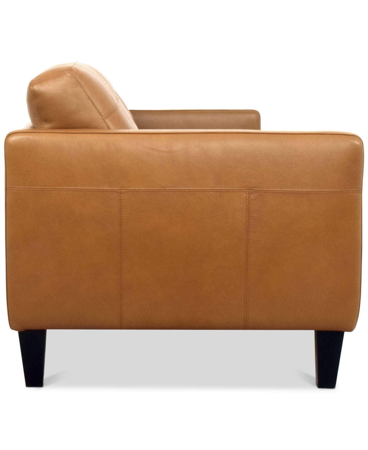 Macy's Pezley Leather Sofa, Created For  In Palomino