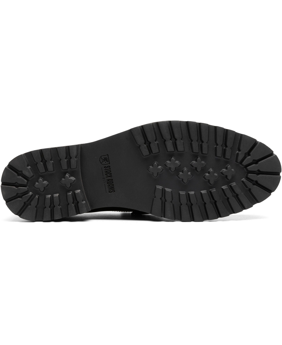 Stacy Adams Men's Hale Moc Toe Bit Slip On Loafer In Black