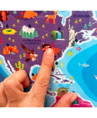 Educational Interactive Poster for Toddlers 3-5