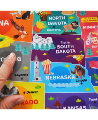 Educational Interactive Poster for Toddlers 3-5