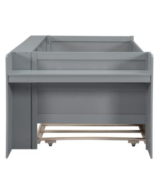 Streamdale Multi-Functional Twin Daybed with Storage and Extras, Gray