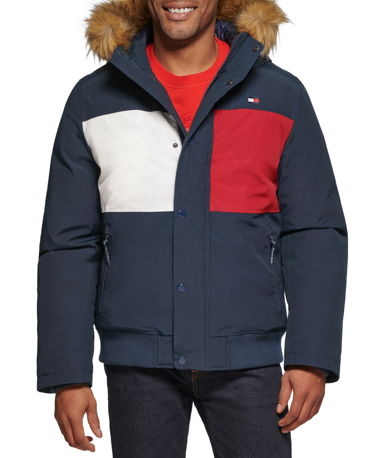TOMMY HILFIGER SHORT SNORKEL COAT, CREATED FOR MACY'S 