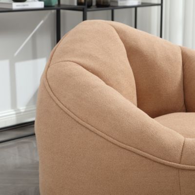 High-Pressure Foam Bean Bag Sofa with Footrest