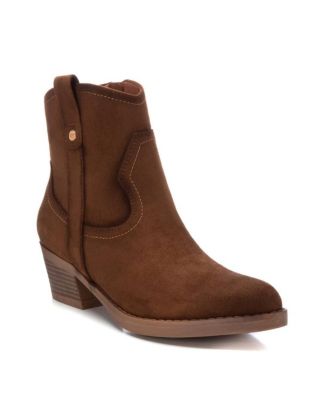 Women's Suede Italian Western Boots By