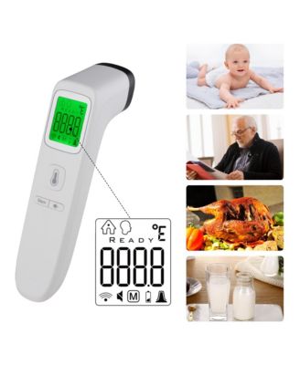 Digital Infrared Thermometer No Contact Measuring Object Body Memory Function