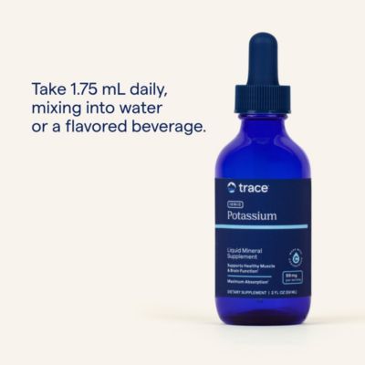 Ionic Potassium - with Potassium & Magnesium - Aids Easy Mineral Absorption 2 floz (33 Servings)