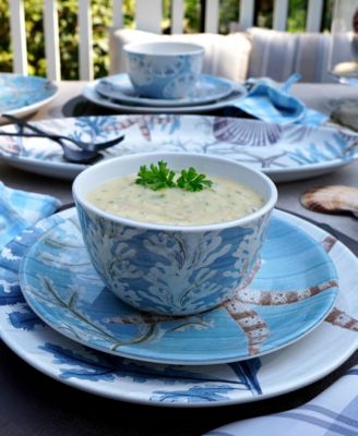 Beyond the Shore Set of 4 Salad Plates