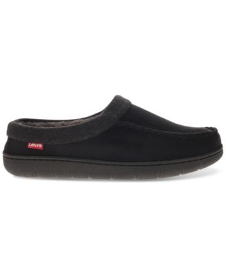 Men's Victor Faux-Sherpa Slippers