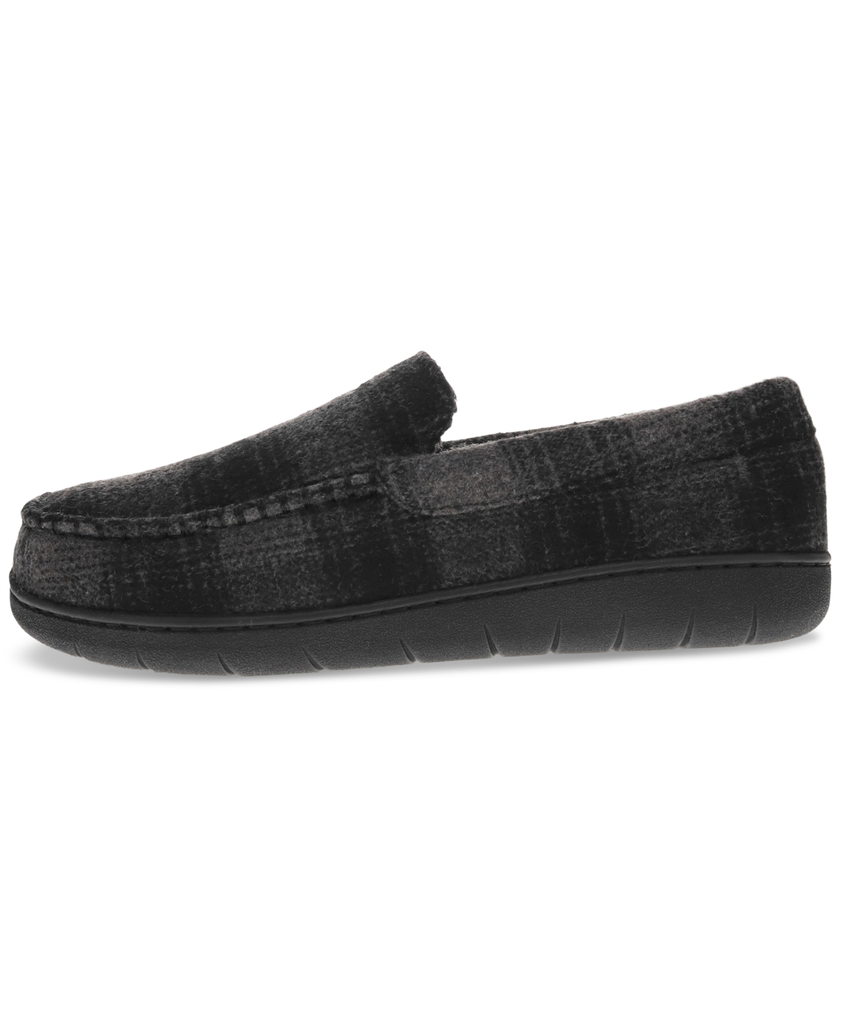 Levi's Men's Fields Buffalo Plaid Slippers -char