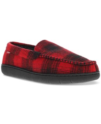 Mens Moccasins Red Plaid Moccasins Bearpaw Plaid Moccasin Slippers