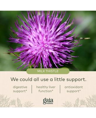 Milk Thistle Seed - Liver Supplement & Cleanse Support for Maintaining Healthy Liver Function - With Milk Thistle Seed Extract - 120 Liquid Phyto-Capsules (40-Day Supply)