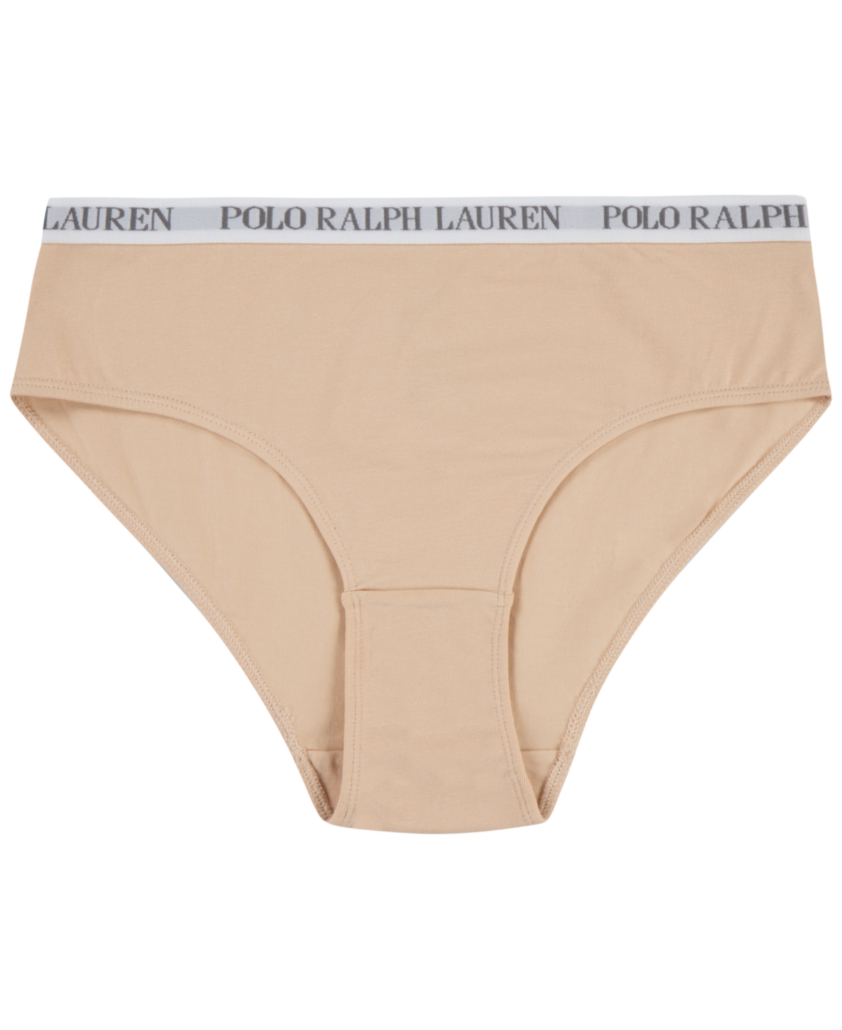 Polo Ralph Lauren Big Girls Bikini Briefs, Pack of 3 - W66light C