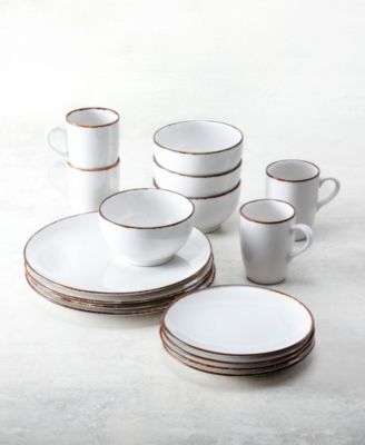 Salt 16 Pc. Dinnerware Set, Service for 4