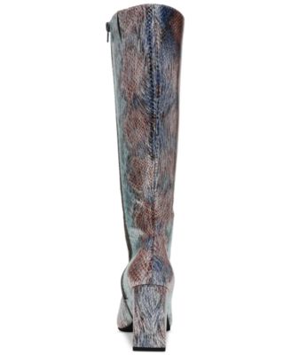 Women's Islah Block Heel Knee High Boots